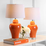 Winnie 27" Ceramic Urn LED Table Lamp - JONATHAN Y