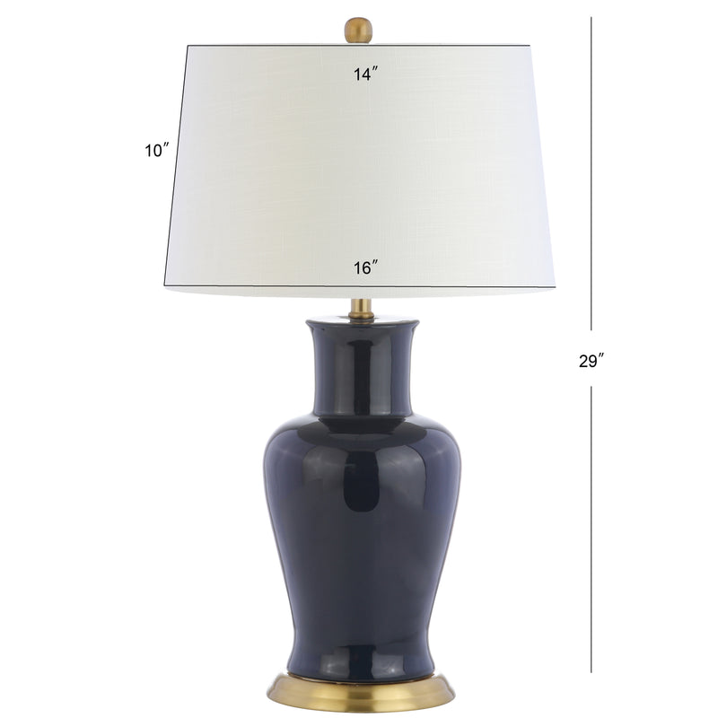 Julian 29" Ceramic LED Table Lamp - JONATHAN Y