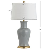 Julian 29" Ceramic LED Table Lamp - JONATHAN Y