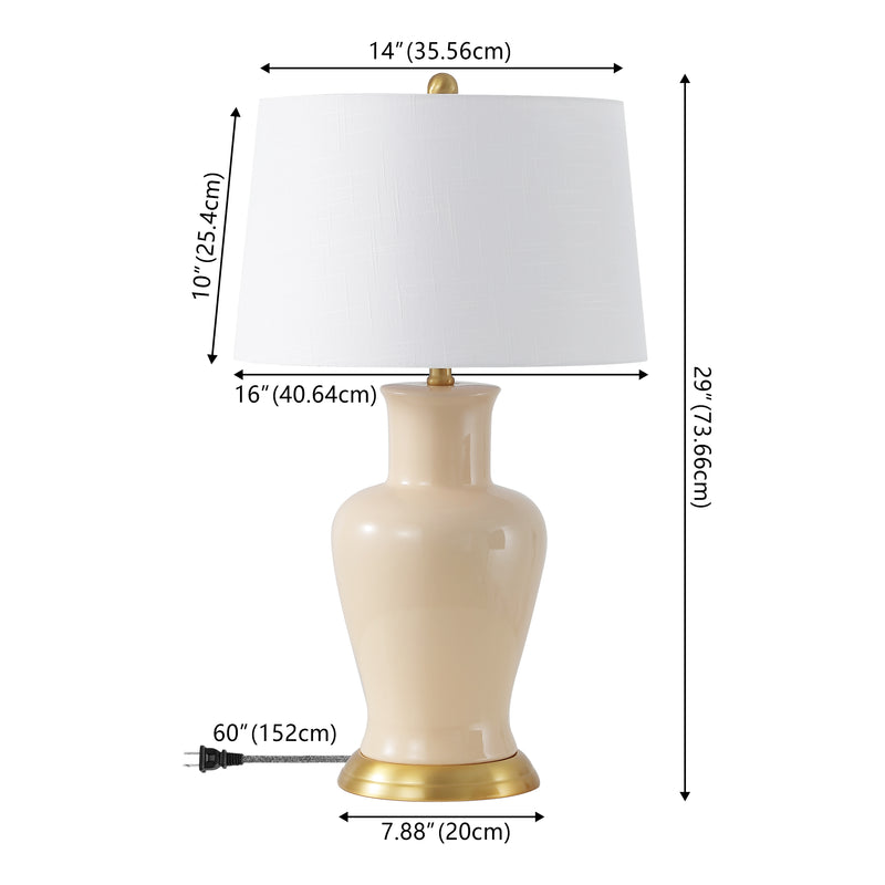Julian 29" Ceramic LED Table Lamp