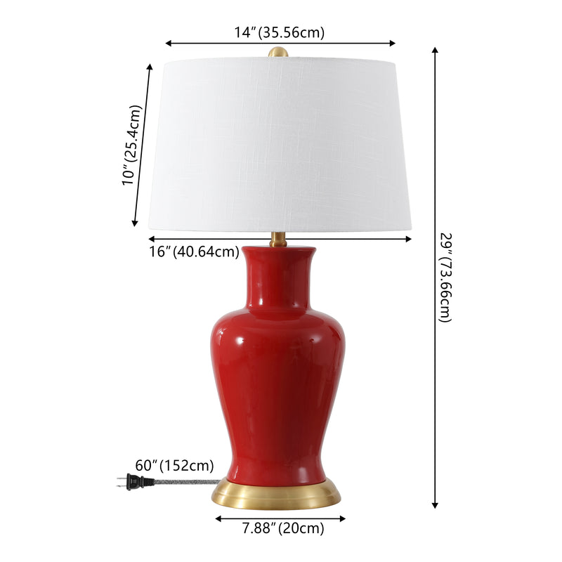 Julian 29" Ceramic LED Table Lamp