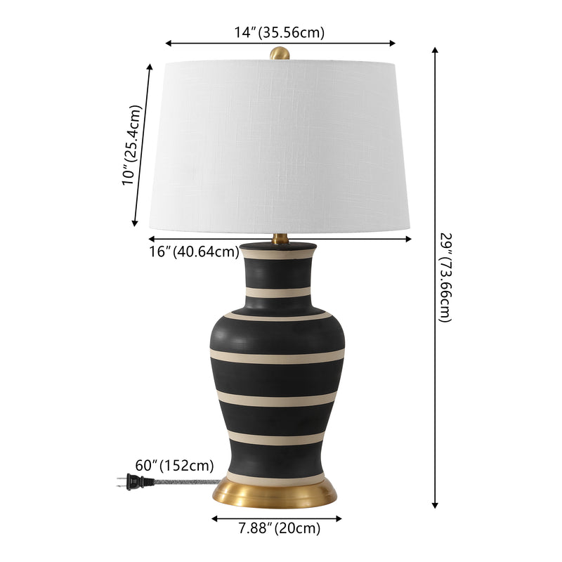 Julian 29" Ceramic LED Table Lamp