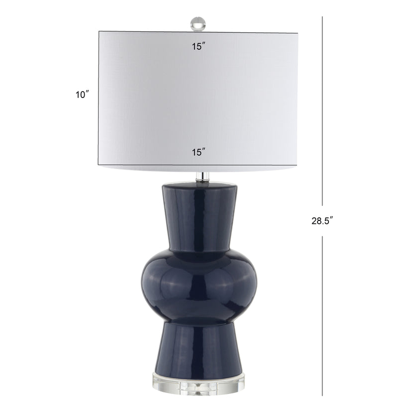 Julia 28.5" Ceramic LED Table Lamp - JONATHAN Y