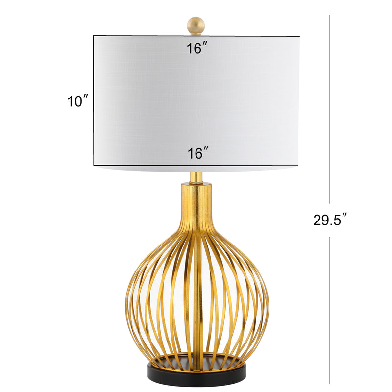 Baird 29.5" LED Metal Table Lamp - JONATHAN Y