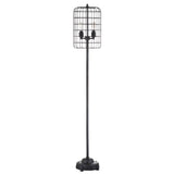 Odette 65" Industrial Metal Floor Lamp - JONATHAN Y