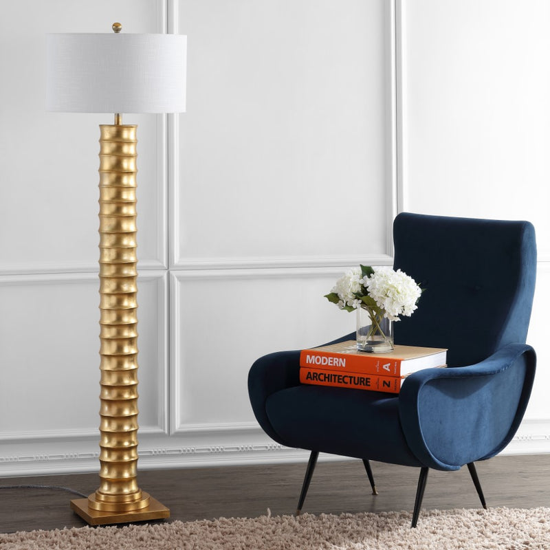 Serena 63" Metal LED Floor Lamp