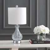 Playa 21" Metal/Bubble Glass LED Table Lamp - JONATHAN Y