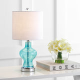 Mer 20.5" Glass/Metal LED Table Lamp - JONATHAN Y