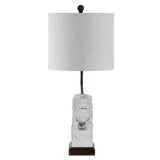 Guardian Lion 27.5" Ceramic Classic Modern LED Table Lamp - JONATHAN Y