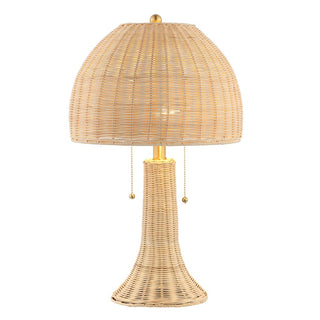 Joanie 22"  Bohemian Rustic Iron LED Table Lamp