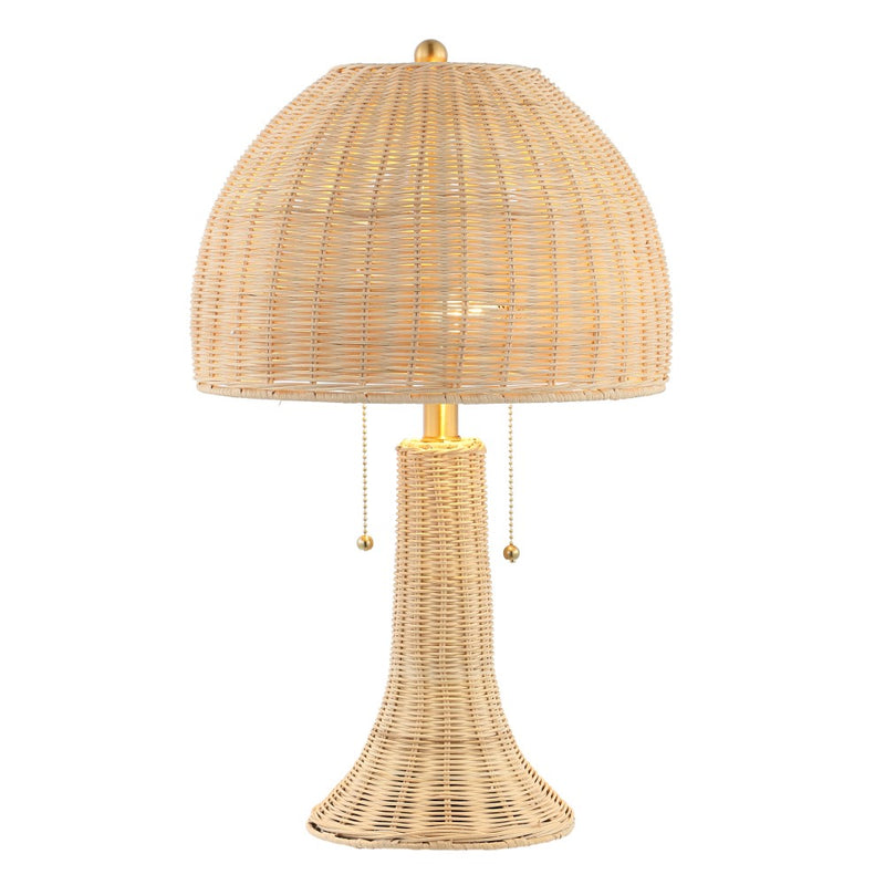 Joanie 22"  Bohemian Rustic Iron LED Table Lamp