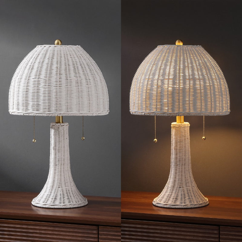 Joanie 22"  Bohemian Rustic Iron LED Table Lamp