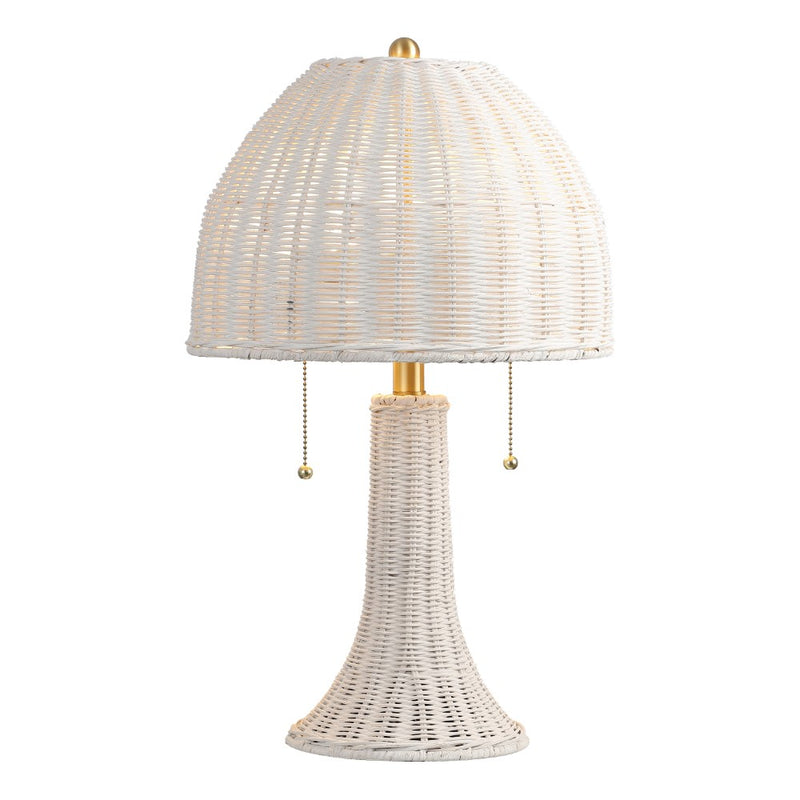 Joanie 22"  Bohemian Rustic Iron LED Table Lamp
