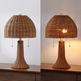 Joanie 22"  Bohemian Rustic Iron LED Table Lamp