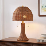 Joanie 22"  Bohemian Rustic Iron LED Table Lamp