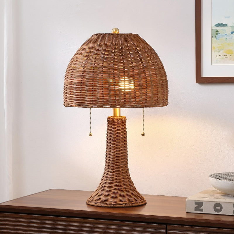 Joanie 22"  Bohemian Rustic Iron LED Table Lamp