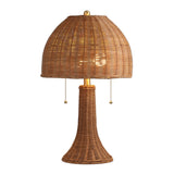 Joanie 22"  Bohemian Rustic Iron LED Table Lamp