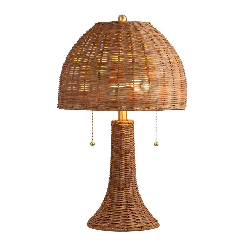 Joanie 22"  Bohemian Rustic Iron LED Table Lamp