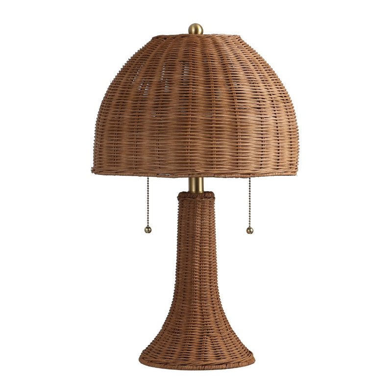 Joanie 22"  Bohemian Rustic Iron LED Table Lamp