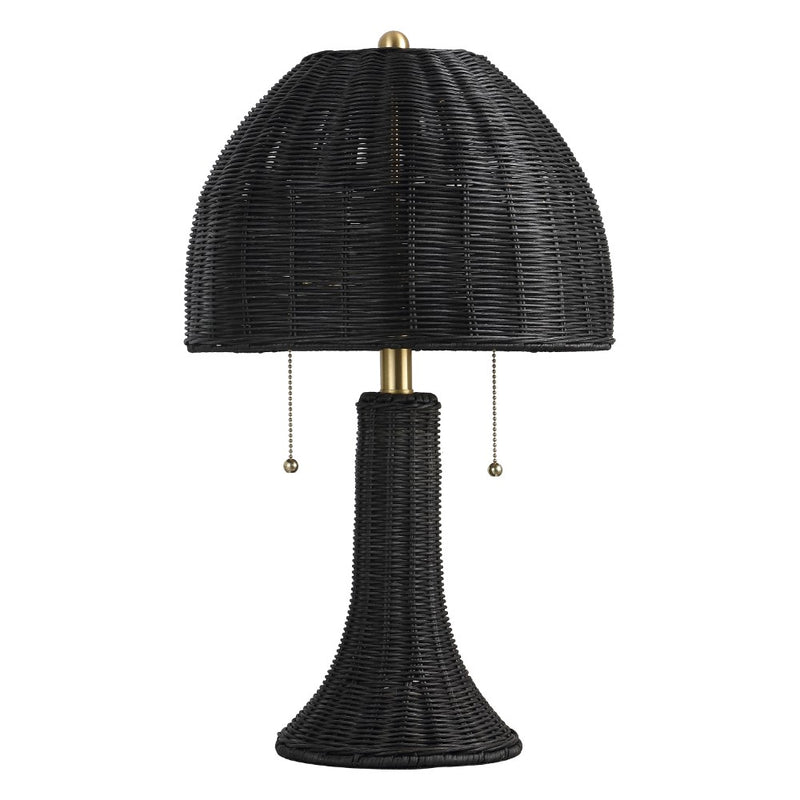 Joanie 22"  Bohemian Rustic Iron LED Table Lamp