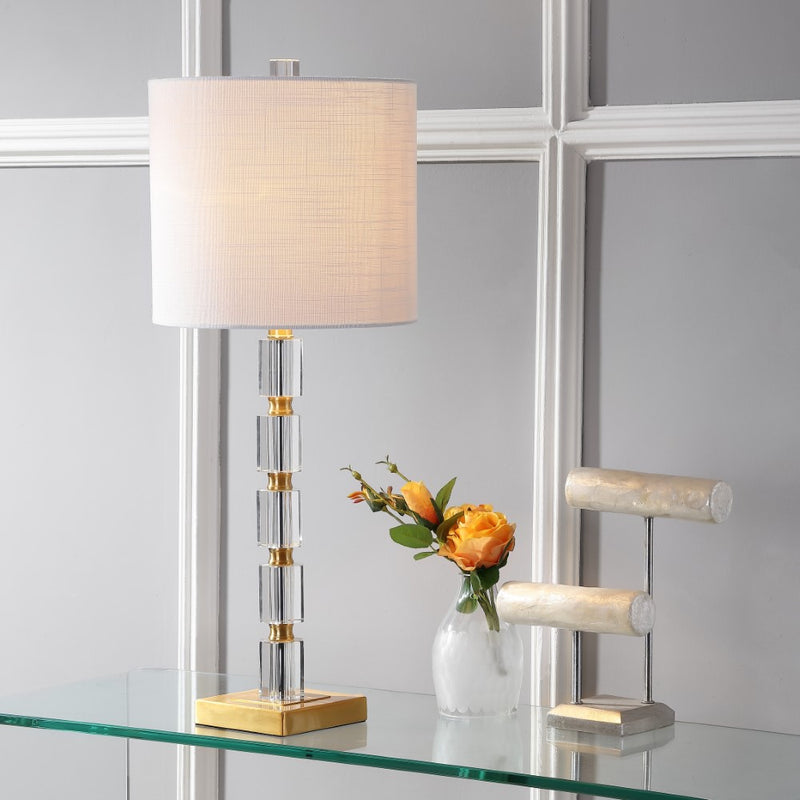 Claire 28.5" Crystal LED Table Lamp