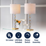 Claire 28.5" Crystal LED Table Lamp