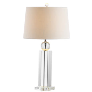 Charlotte 28.5" Crystal LED Table Lamp - JONATHAN Y