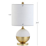 Carr 23.5" Ceramic/Metal LED Table Lamp - JONATHAN Y