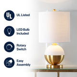 Carr 23.5" Ceramic/Metal LED Table Lamp