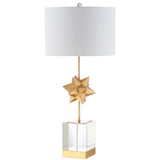 Estelle 32" LED Metal/Crystal Table Lamp - JONATHAN Y