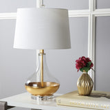 West 24.5" Glass LED Table Lamp - JONATHAN Y