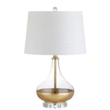 West 24.5" Glass LED Table Lamp - JONATHAN Y