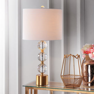 Ashley 25.25" Crystal LED Table Lamp - JONATHAN Y