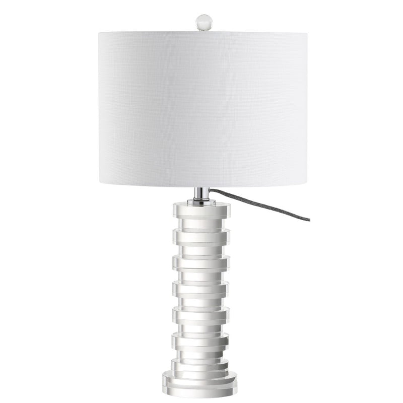 Sasha 25" Crystal LED Table Lamp - JONATHAN Y