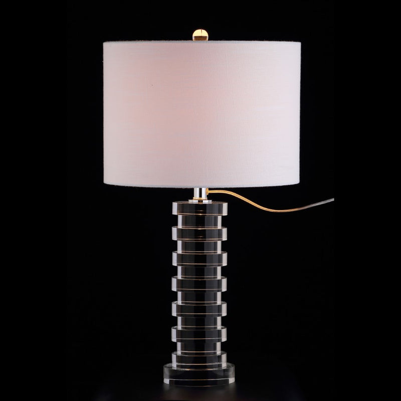 Sasha 25" Crystal LED Table Lamp - JONATHAN Y
