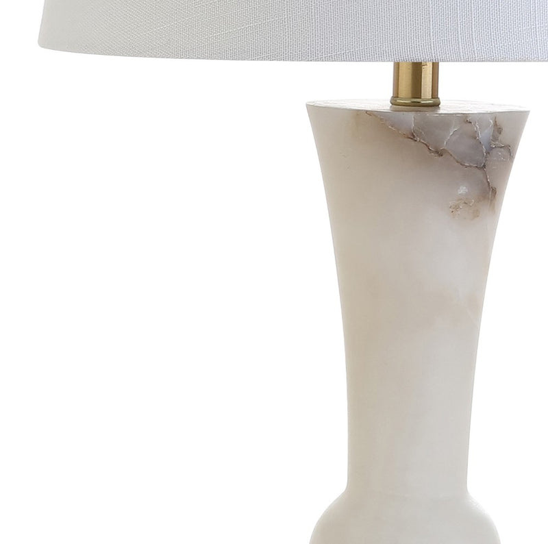 Eliza 23" Alabaster LED Table Lamp