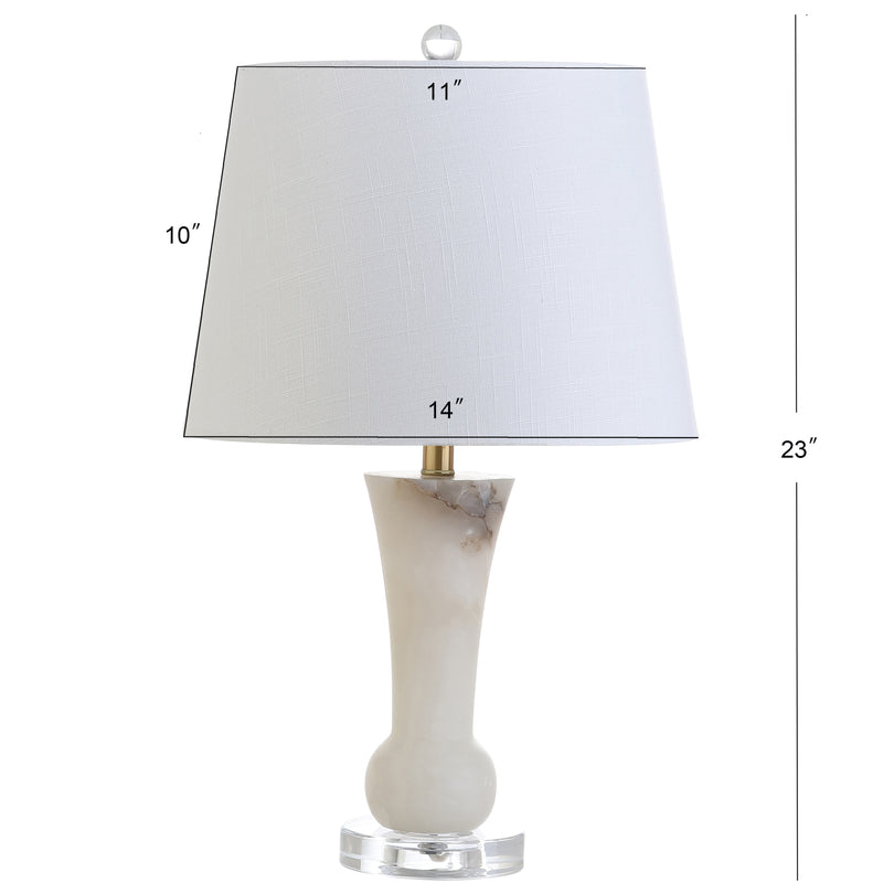 Eliza 23" Alabaster LED Table Lamp