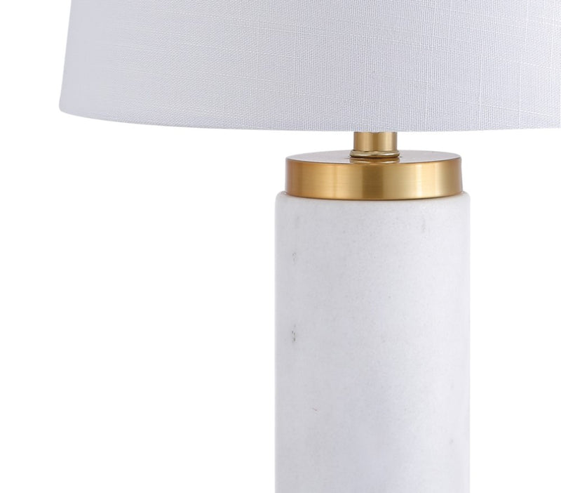 Adams 23" Marble LED Table Lamp - JONATHAN Y