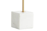 Fisher 25" Marble/Brass LED Table Lamp - JONATHAN Y