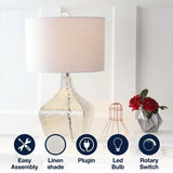 Jane 26" Glass LED Table Lamp Clear – ICONS
