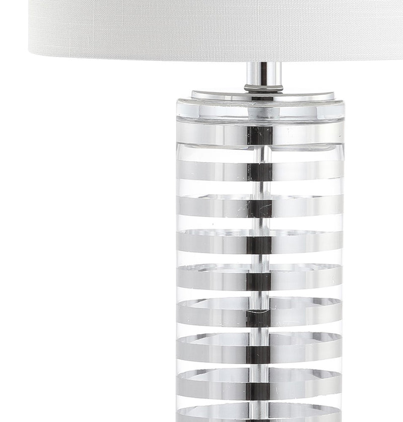 Thompson 29.5" Glass LED Table Lamp - JONATHAN Y