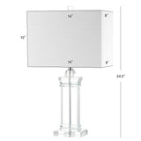 Ophelia 23.5" Crystal LED Table Lamp - JONATHAN Y