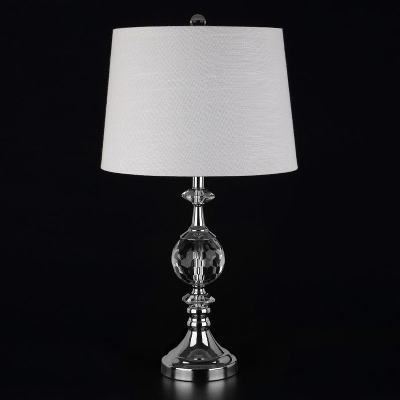 Channing 25.5" LED Crystal/Metal Table Lamp - JONATHAN Y