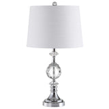Channing 25.5" LED Crystal/Metal Table Lamp - JONATHAN Y