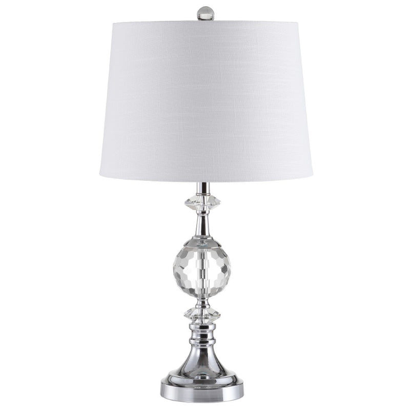 Channing 25.5" LED Crystal/Metal Table Lamp - JONATHAN Y