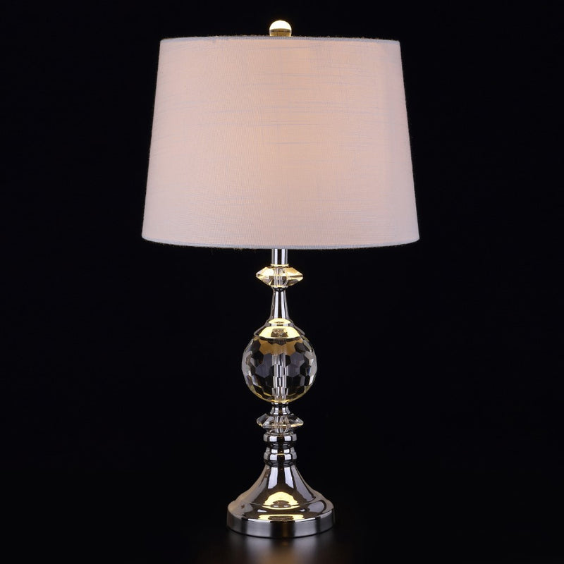 Channing 25.5" LED Crystal/Metal Table Lamp - JONATHAN Y