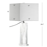 Sullivan 26.5" Crystal LED Table Lamp - JONATHAN Y