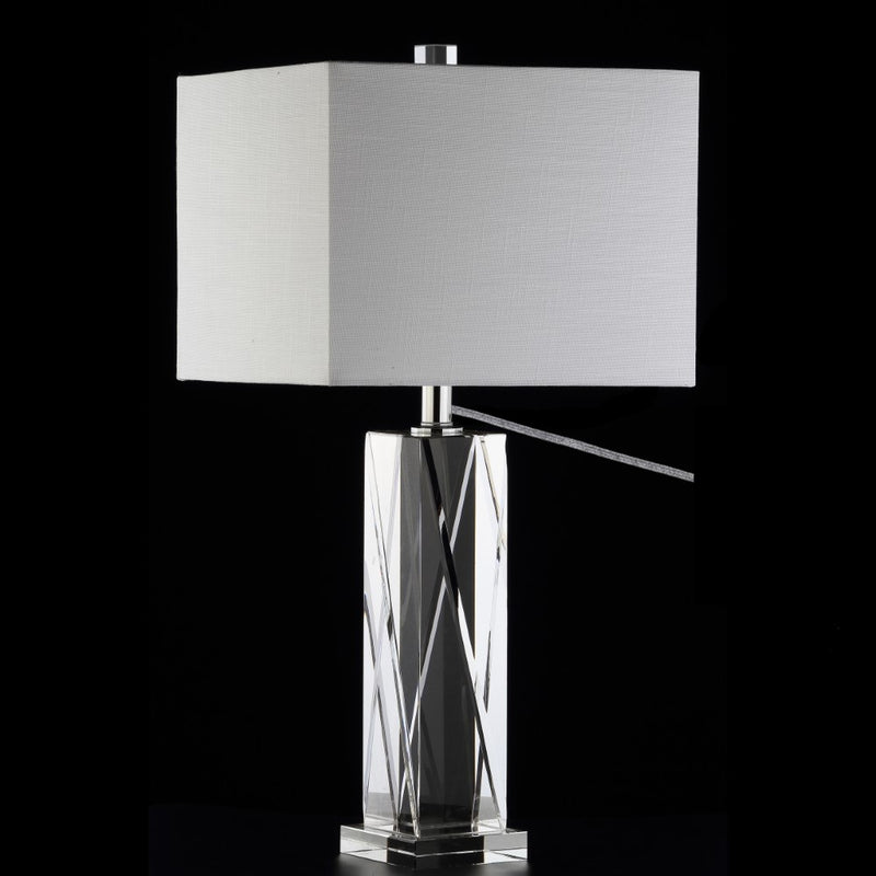 Sullivan 26.5" Crystal LED Table Lamp - JONATHAN Y