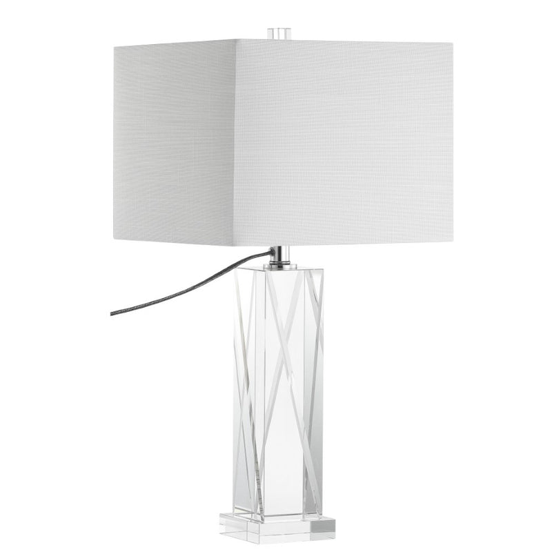 Sullivan 26.5" Crystal LED Table Lamp - JONATHAN Y