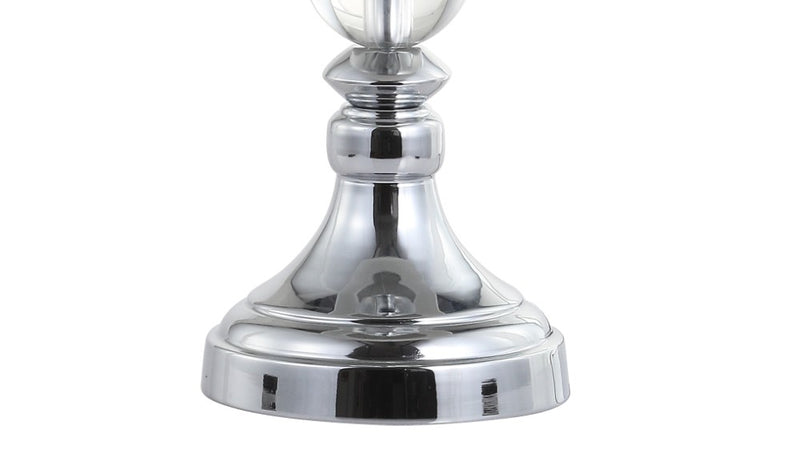Paul 26" Crystal/Metal LED Table Lamp - JONATHAN Y